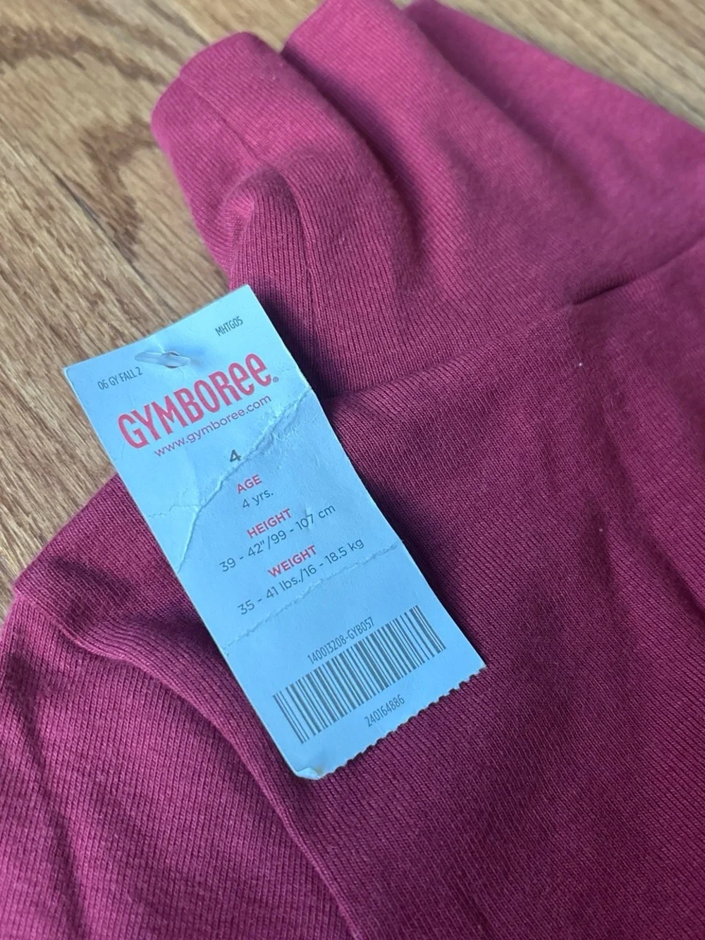 Gymboree Girls' Magenta Turtleneck Long Sleeve Top